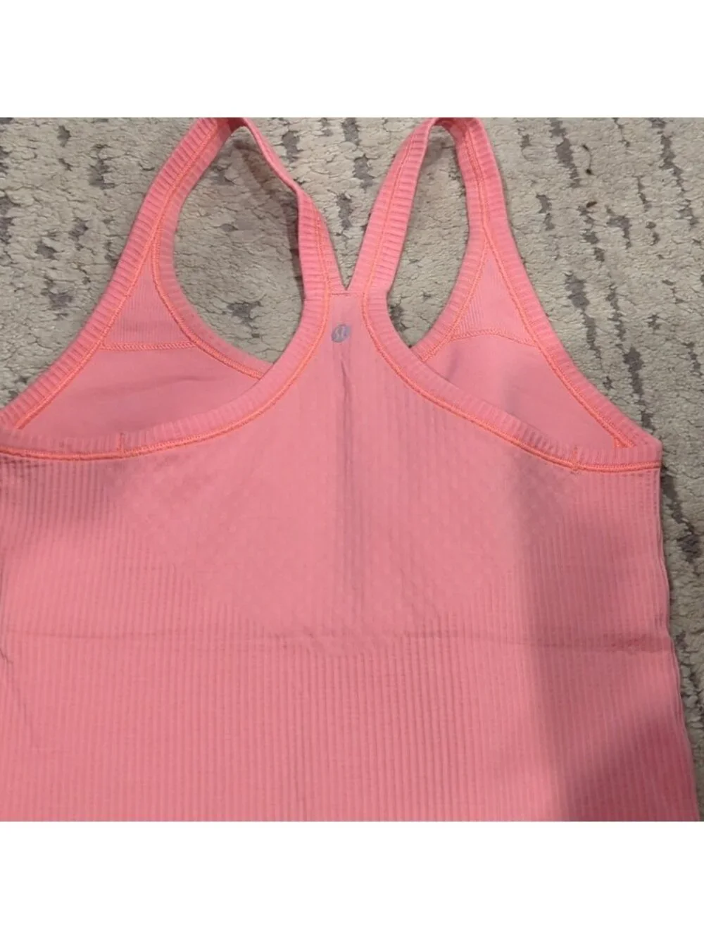 Lululemon Ebb to Street Tank Top Raspberry Cream